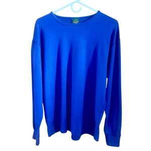 Cabela's Long Sleeve Shirt Blue | Size Large | Made in USA